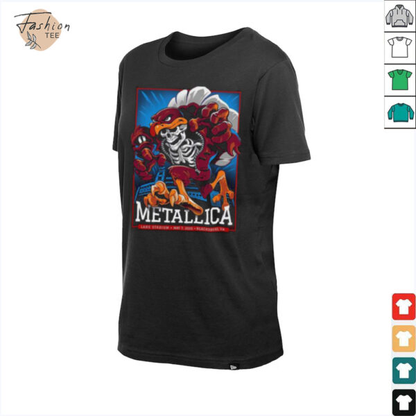 Metallica M72 Virginia Tech At Lane Stadium In Blacksburg Virginia United States On May 7 2025 M72 World Tour Unisex T Shirt