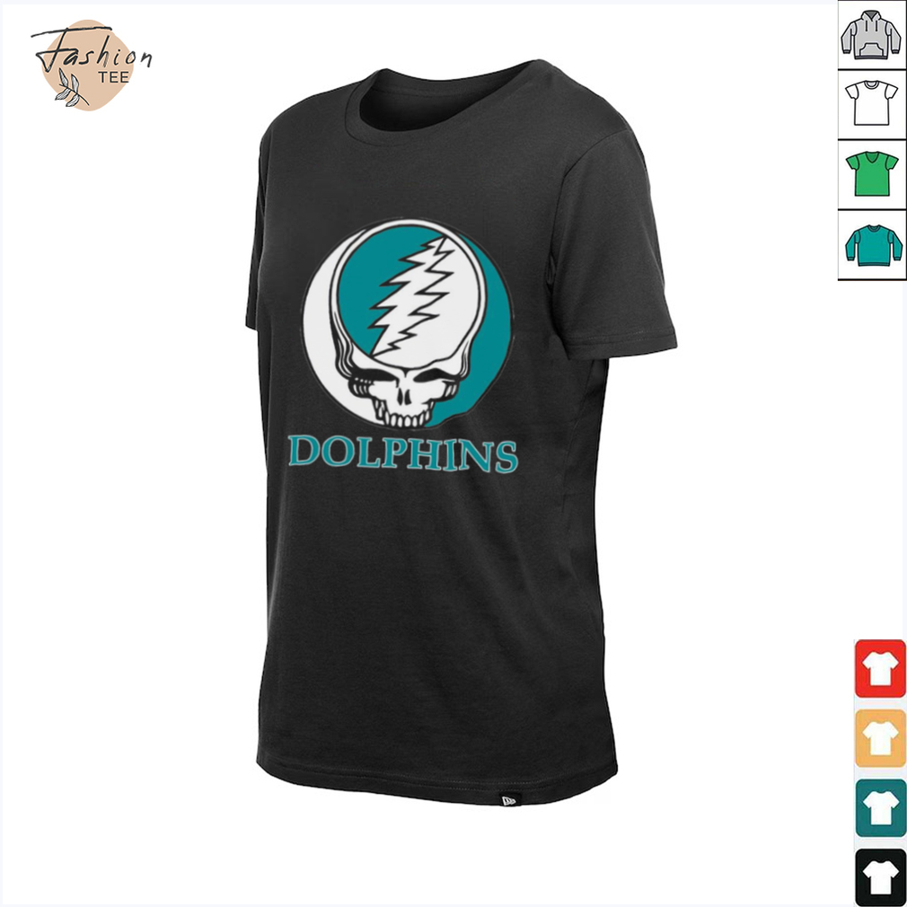 Miami Dolphins Grateful Dead logo shirt Miami Dolphins Grateful Dead logo shirt