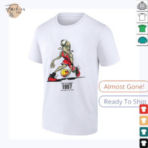 Michael Jordan Chicago Bulls NBA Basketball the flu game 1997 the illest of the illest shirt