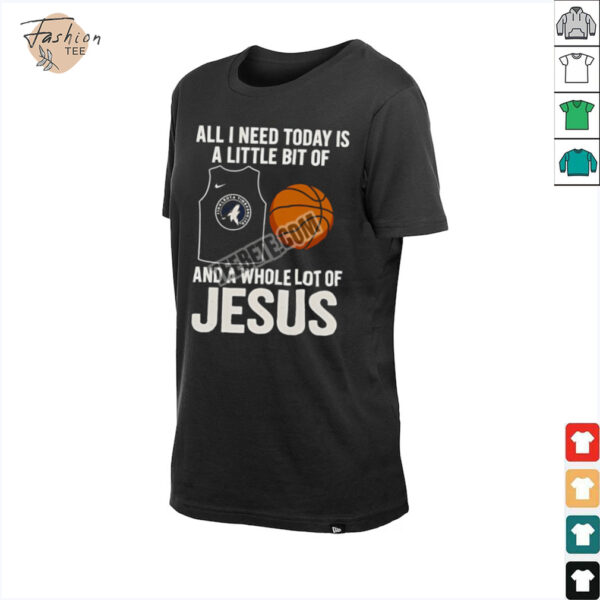 Minnesota Timberwolves Football And Jesus Shirt