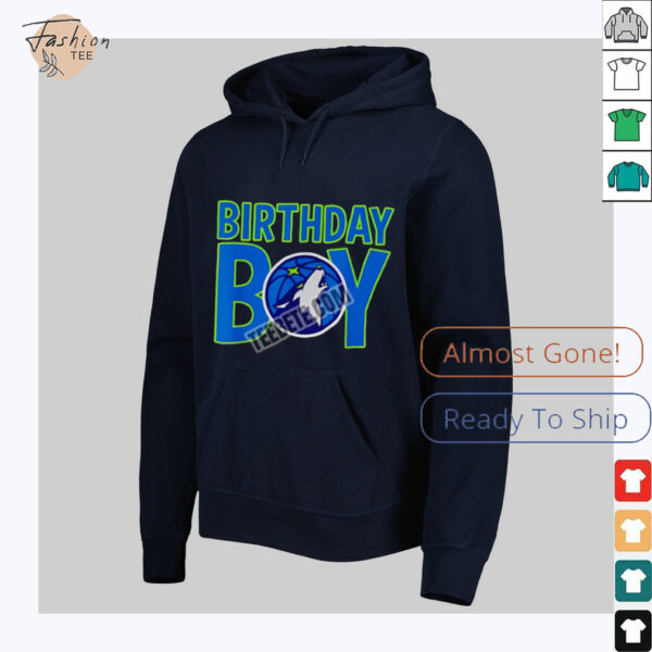 Minnesota Timberwolves For Birthday Boy Fan Shirt
