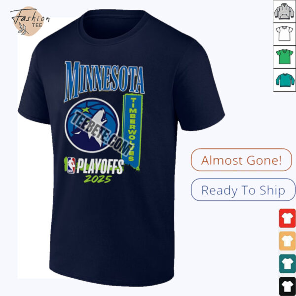 Minnesota Timberwolves For Fan At Playoffs 2025 Shirt