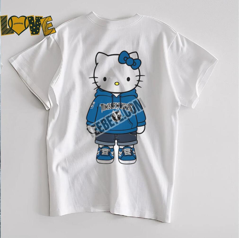 Minnesota Timberwolves Hello Kitty Shirt Minnesota Timberwolves Hello Kitty Shirt