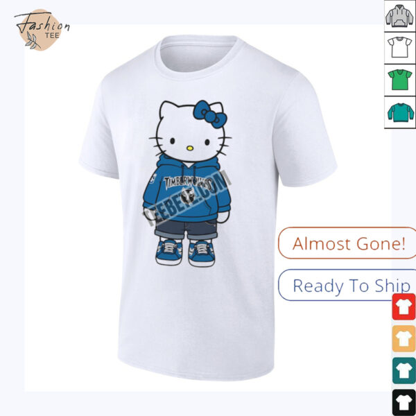 Minnesota Timberwolves Hello Kitty Shirt