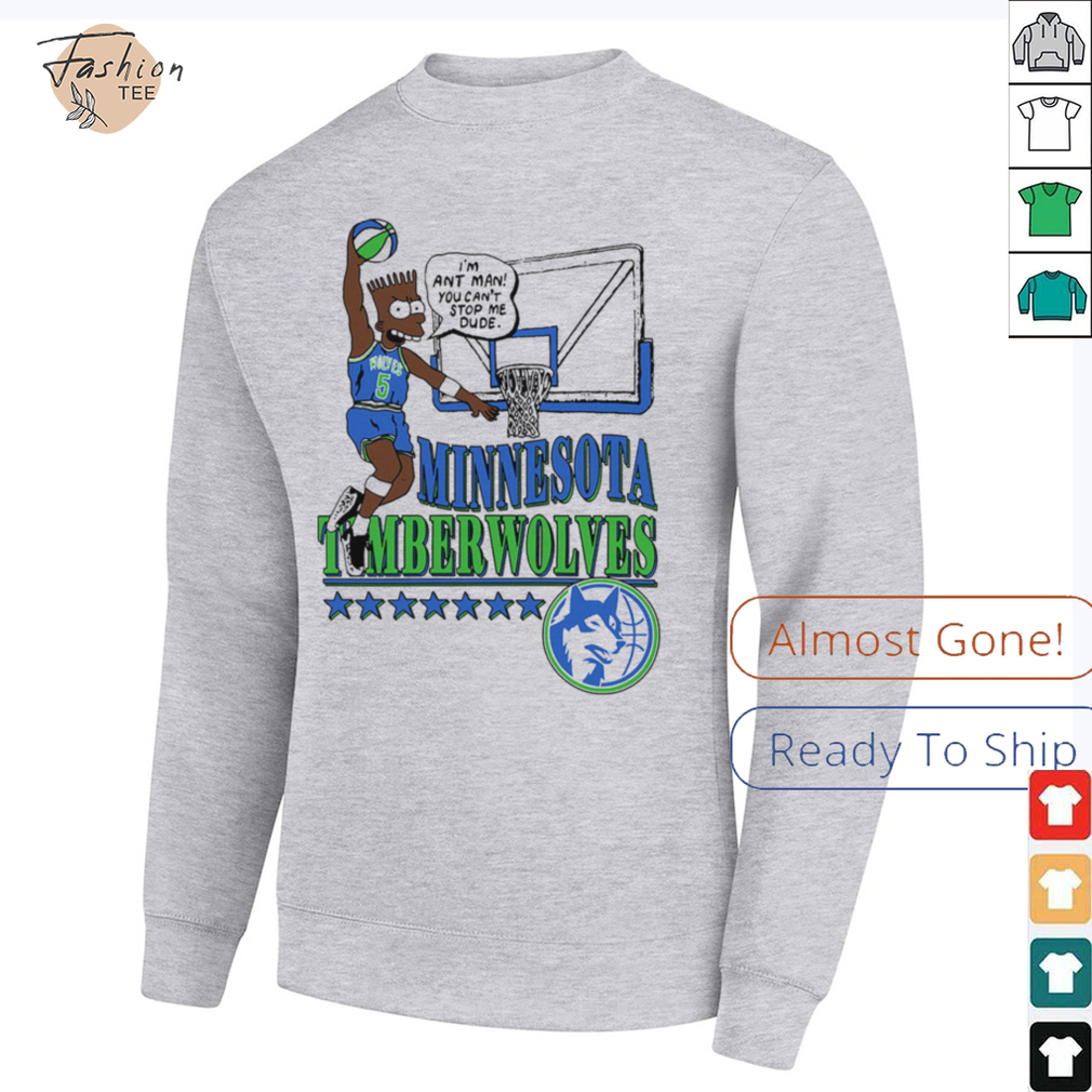 Minnesota Timberwolves I'm Ant Man! Graphic T Shirt Minnesota Timberwolves I'm Ant Man! Graphic T Shirt