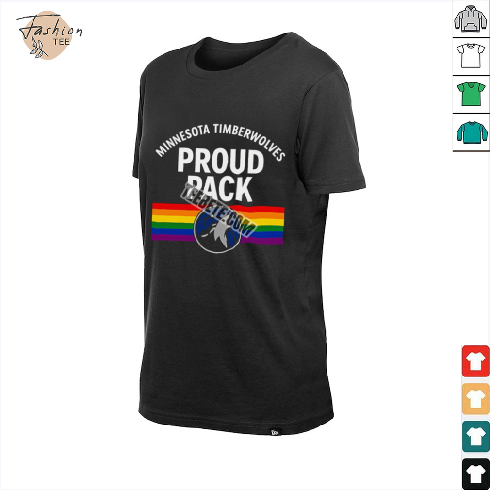 Minnesota Timberwolves Lgbt Pride Proud Pack Shirt Minnesota Timberwolves Lgbt Pride Proud Pack Shirt