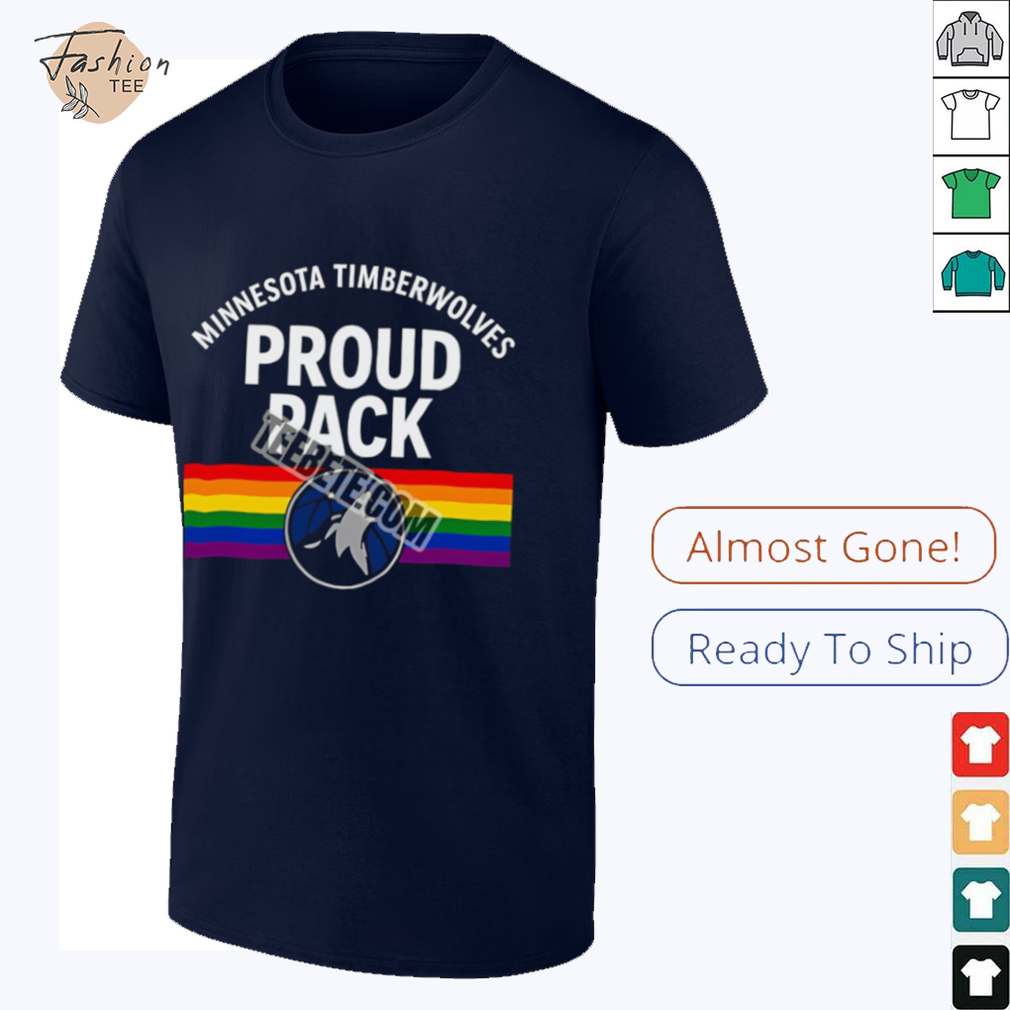 Minnesota Timberwolves Lgbt Pride Proud Pack Shirt Minnesota Timberwolves Lgbt Pride Proud Pack Shirt