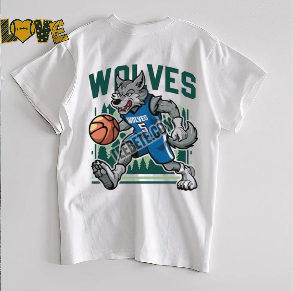 Minnesota Timberwolves Mascot Basketball Shirt Minnesota Timberwolves Mascot Basketball Shirt