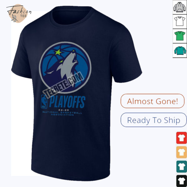 Minnesota Timberwolves Nba Playoffs 2024 2025 Basketball Fan Gear Shirt