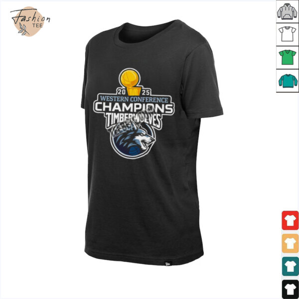 Minnesota Timberwolves Playoffs 2025 Western Conference Champions Shirt