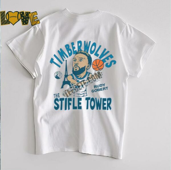Minnesota Timberwolves Rudy Gobert The Stifle Tower Vintage Shirt