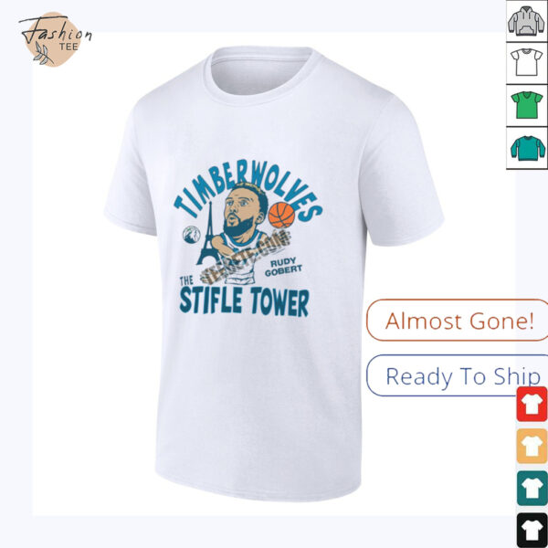 Minnesota Timberwolves Rudy Gobert The Stifle Tower Vintage Shirt