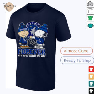 Minnesota Timberwolves Snoopy And Charlie Brown Forever Fan Shirt