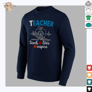 Minnesota Timberwolves Teacher Teach Love Inspire Shirt