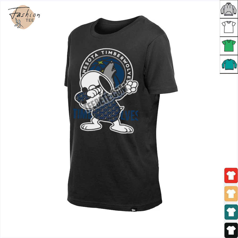 Minnesota Timberwolves Vs Dabbing Snoopy Basketball Shirt Minnesota Timberwolves Vs Dabbing Snoopy Basketball Shirt