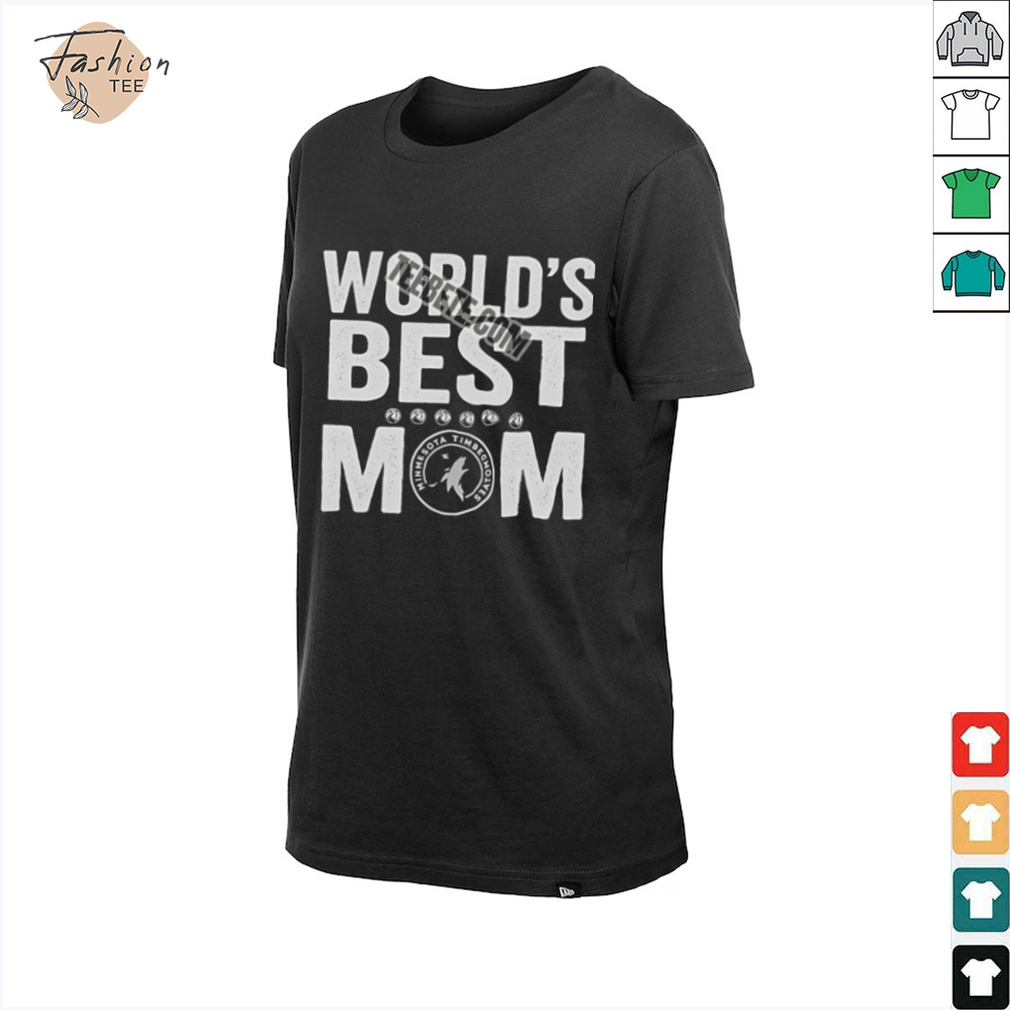 Minnesota Timberwolves Worlds Best Mom Shirt Minnesota Timberwolves Worlds Best Mom Shirt
