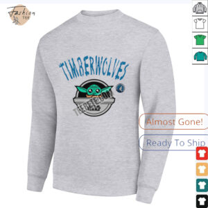 Minnesota Timberwolves Yoda Star Wars Shirt