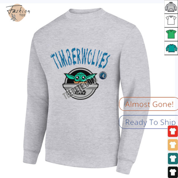 Minnesota Timberwolves Yoda Star Wars Shirt