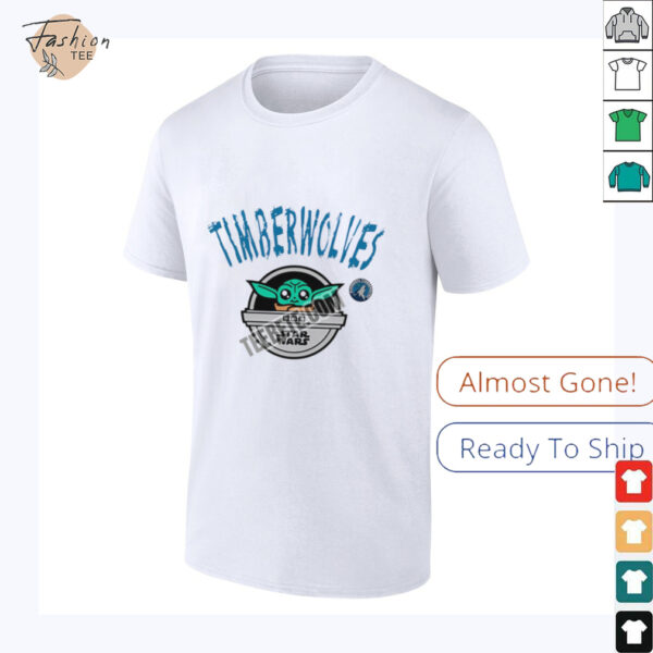 Minnesota Timberwolves Yoda Star Wars Shirt