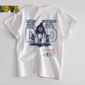 Minnesota Twins Dad A son’s first hero a daughter’s first love Happy Father’s Day 2025 shirt