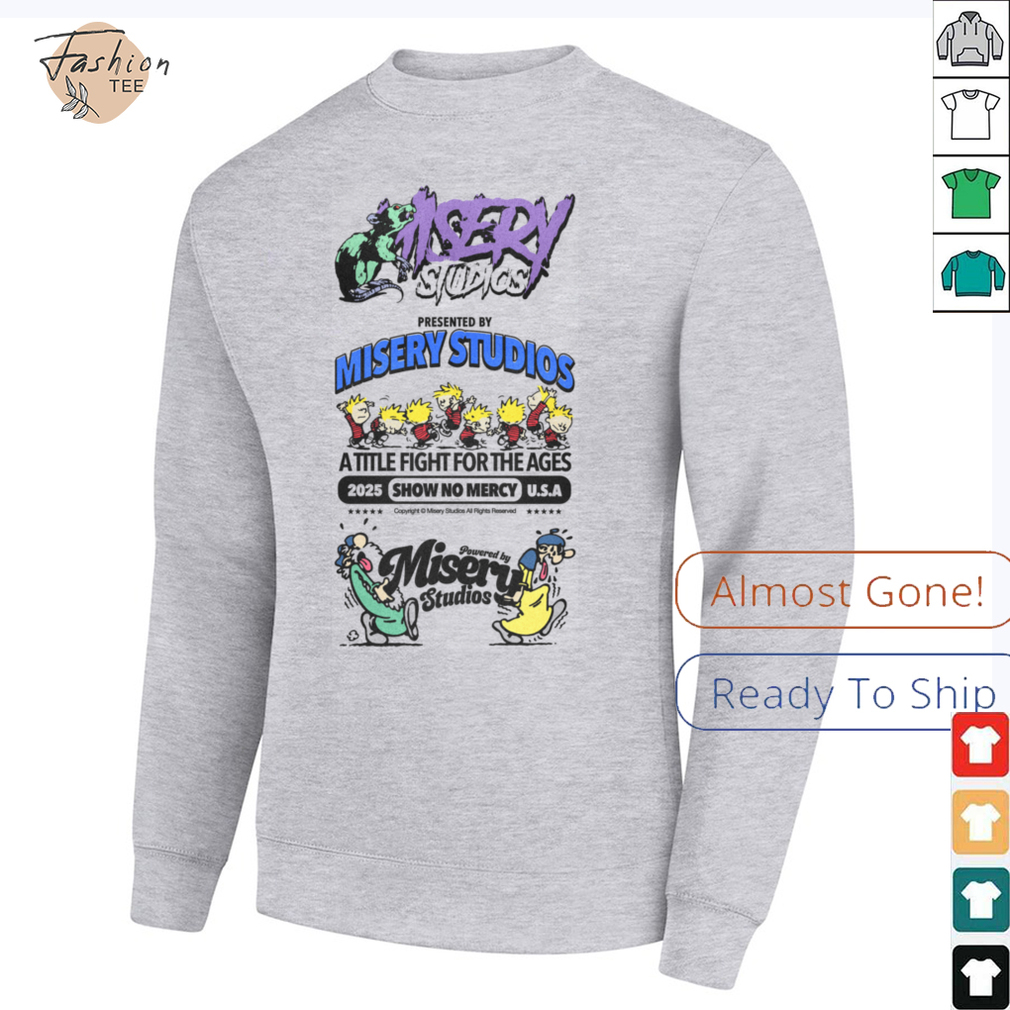 Misery Studios A Title Fight for the Ages T Shirt Misery Studios A Title Fight for the Ages T Shirt