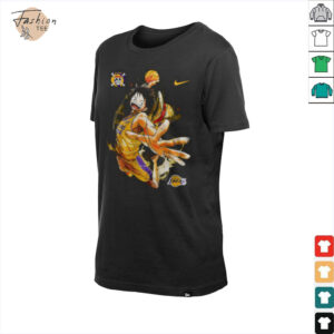 Monkey D Luffy One Piece The Straw Hat Pirates Are Joining The Lakers T Shirt Gifts For Him