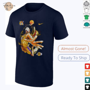 Monkey D Luffy One Piece The Straw Hat Pirates Are Joining The Lakers T Shirt Gifts For Him