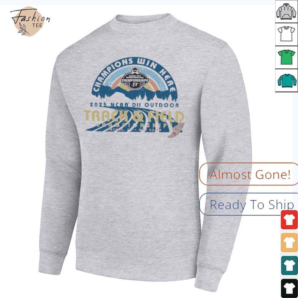 NCAA DII Outdoor Track and Field Championships 2025 vintage shirt NCAA DII Outdoor Track and Field Championships 2025 vintage shirt