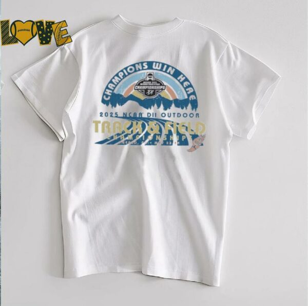NCAA DII Outdoor Track and Field Championships 2025 vintage shirt