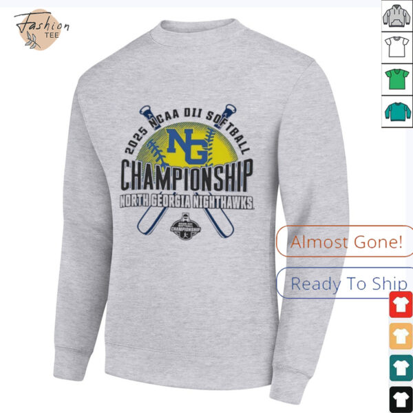 NCAA DII Softball Championship North Georgia Nighthawks 2025 shirt