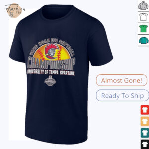NCAA DII Softball Championship University of Tampa Spartans 2025 shirt