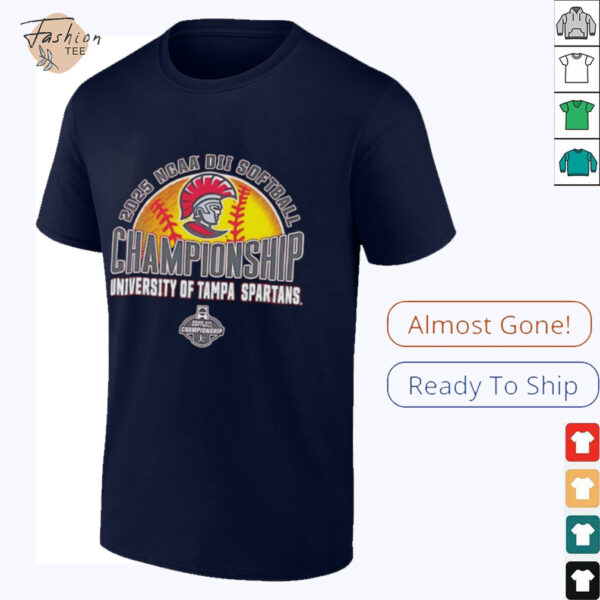 NCAA DII Softball Championship University of Tampa Spartans 2025 shirt