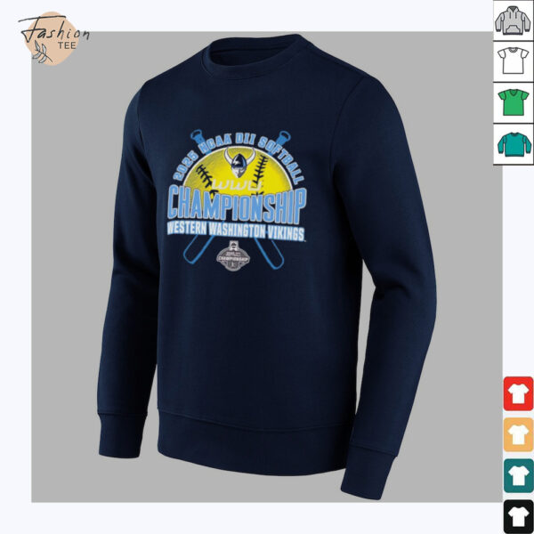 NCAA DII Softball Championship Western Washington Vikings 2025 shirt