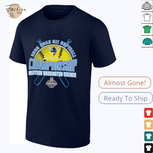 NCAA DII Softball Championship Western Washington Vikings 2025 shirt