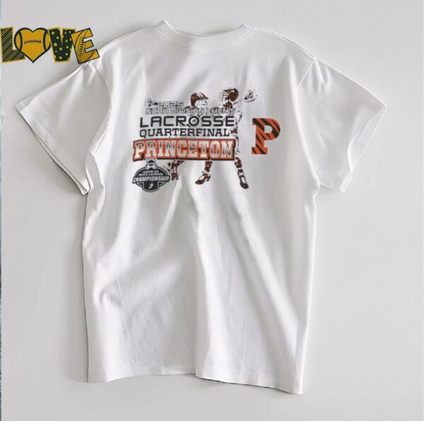 NCAA Division I Men’s Lacrosse Quarterfinal Princeton Tigers 2025 shirt