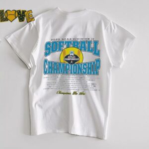NCAA Division II Softball Championship 2025 Champions win here shirt