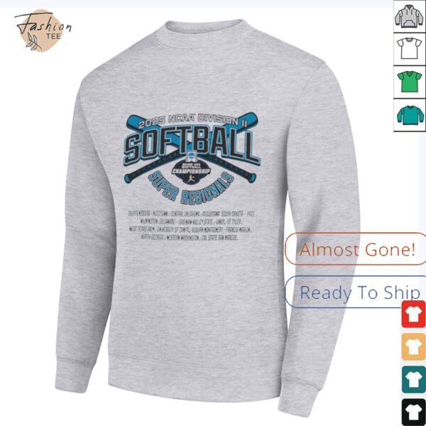 NCAA Division II Softball Super Regionals 2025 shirt