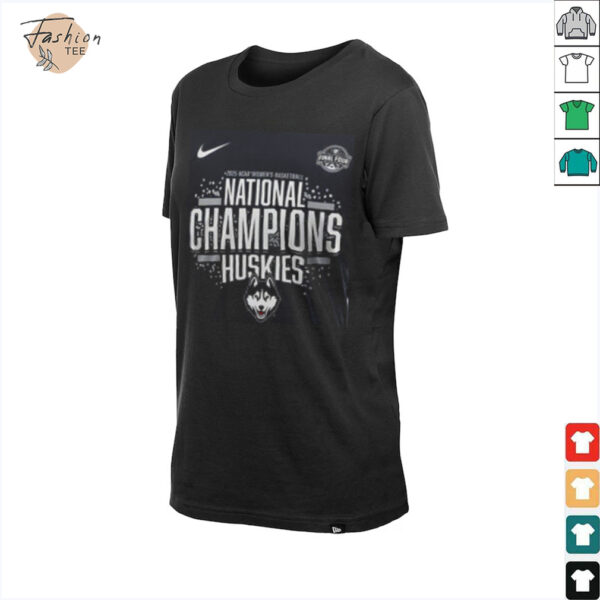 Navy UConn Huskies 2025 NCAA Women’s Basketball National Champions Locker Room Shirt Fans Gift
