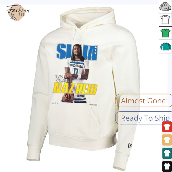 Naz Reid Minnesota Timberwolves SLAM Cover T Shirt_5_11zon