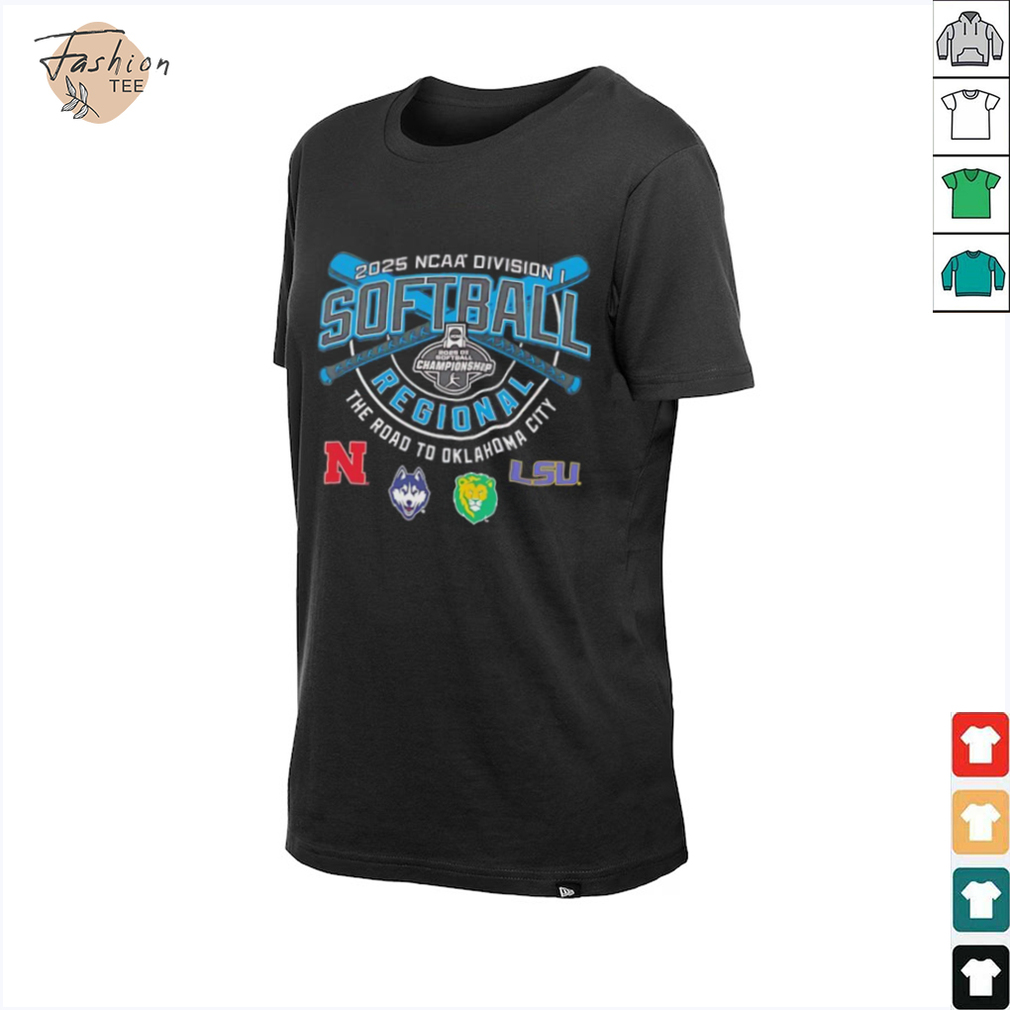 Nebraska Huskies Southeastern Louisiana LSU NCAA Division I Softball Regional 2025 shirt Nebraska Huskies Southeastern Louisiana LSU NCAA Division I Softball Regional 2025 shirt