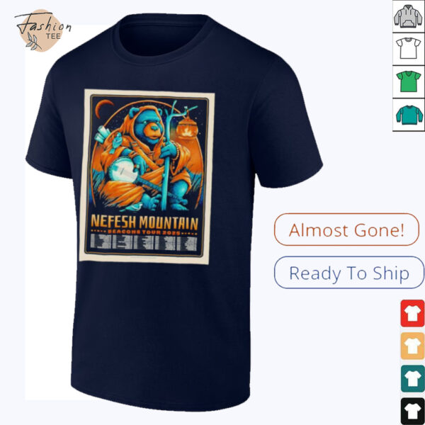 Nefesh Mountain Beacons Tour 2025 Schedule Tour Dates Home Decor Poster shirt