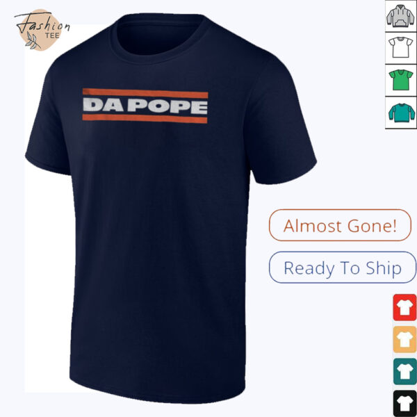 New Pope Leo 14 Da Pope Chicago Bears t shirt