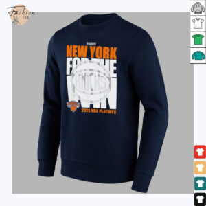 New York For The Win Knicks 2025 NBA Playoffs shirt