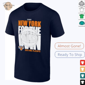New York Knicks For The Win 2025 NBA Playoffs shirt