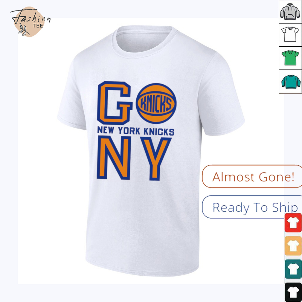 New York Knicks basketball go NY logo T shirt New York Knicks basketball go NY logo T shirt