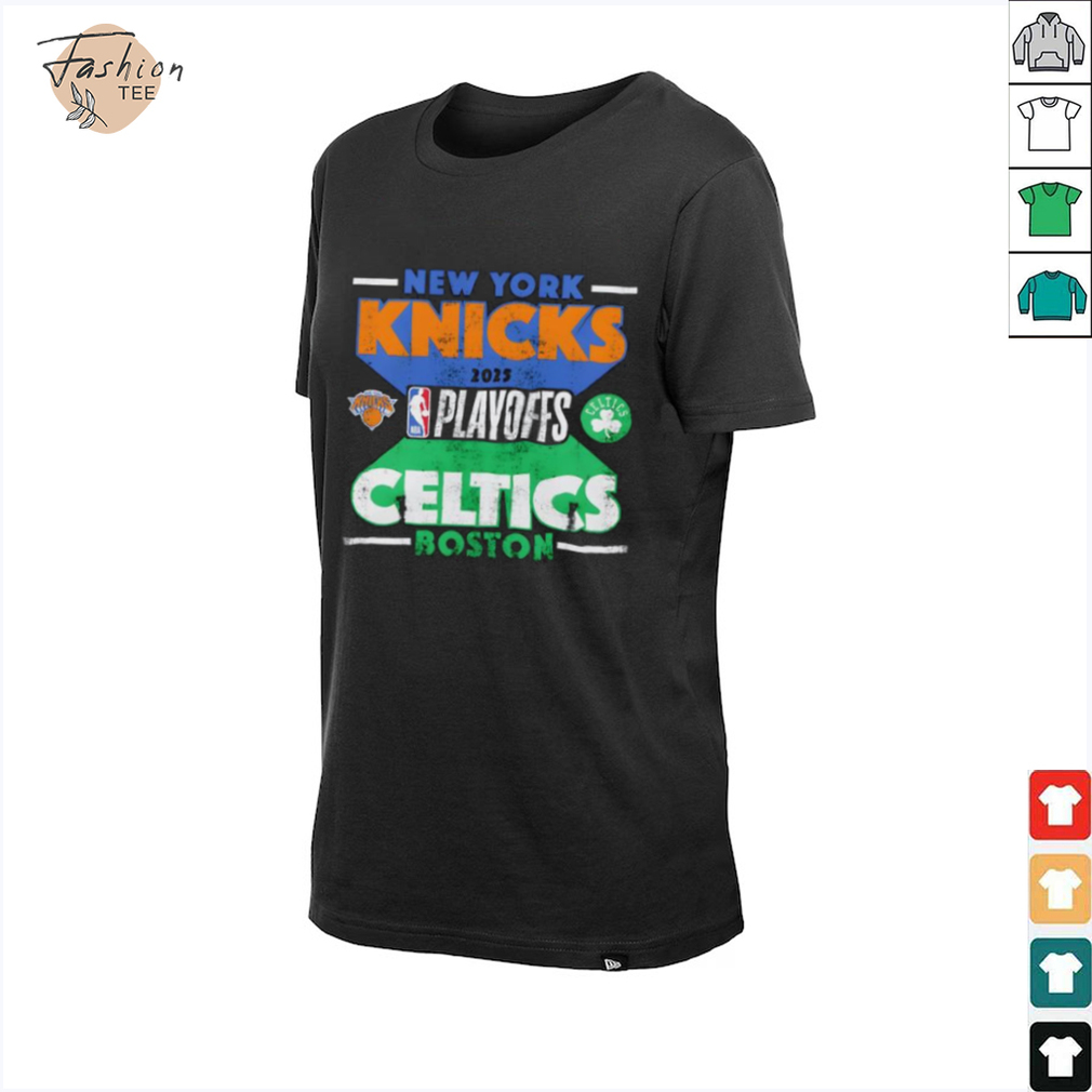 New York Knicks vs. Boston Celtics 2025 Stunt Match Up shirt New York Knicks vs. Boston Celtics 2025 Stunt Match Up shirt