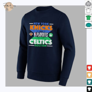 New York Knicks vs. Boston Celtics 2025 Stunt Match Up shirt