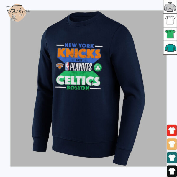 New York Knicks vs. Boston Celtics 2025 Stunt Match Up shirt