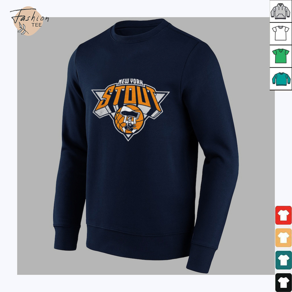 New York Stout New York Knicks logo shirt New York Stout New York Knicks logo shirt