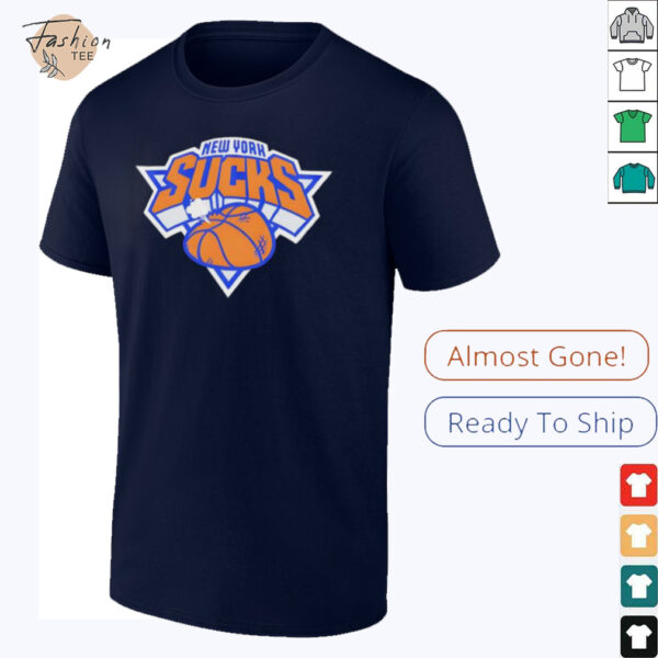 New York Sucks basketball shirt